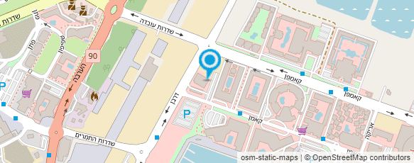 מפת הגעה אל טוי בר Toy bar