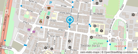 מפת הגעה אל בר לביא אינסטלטור