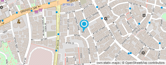 מפת הגעה אל בולדוג- טוסט נקניק ונקניקיות רמת גן