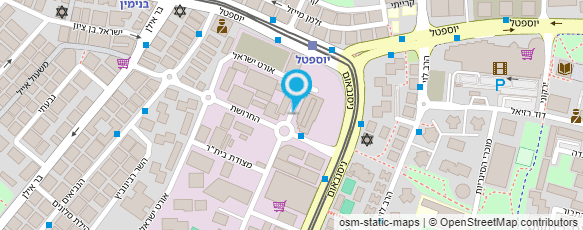 מפת הגעה אל nisim ganon-ניסים גנון