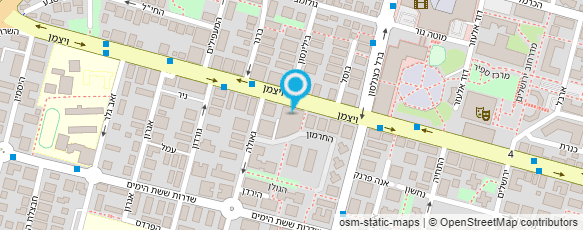 מפת הגעה אל אמריקן פיצה