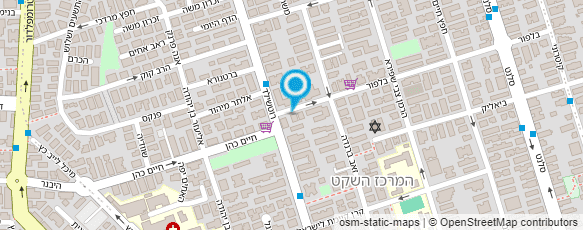 מפת הגעה אל קפה בלפור