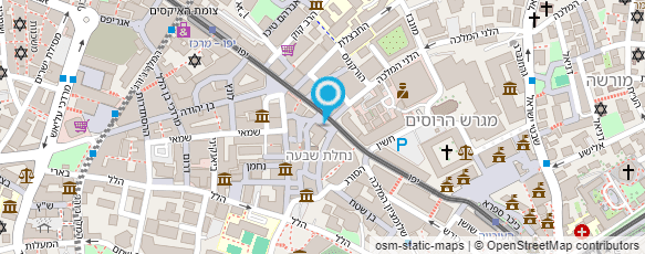 מפת הגעה אל פסגת  הפלאפל