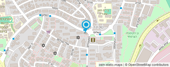 מפת הגעה אל שיפודי השלום באר שבע