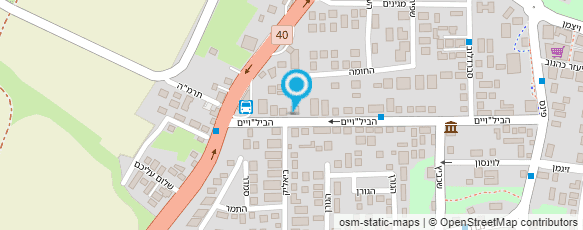 מפת הגעה אל פרליטה גדרה מפת הגעה אל פרליטה גדרה