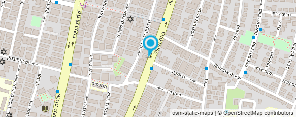 מפת הגעה אל הפיצה מיקי