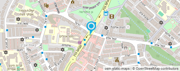 מפת הגעה אל עו"ד יוסף (פנחס) כהן