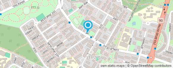 מפת הגעה אל פיצה כמעט חינם