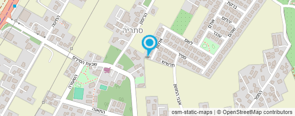 מפת הגעה אל הבית של חני