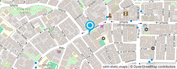 מפת הגעה אל הסלטיה בר בריאות הרצליה