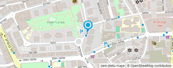 מפת הגעה אל עו"ד מרינה פורטוגלוב