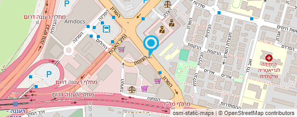 מפת הגעה אל גוזלן  שירותי פוליגרף בע"מ