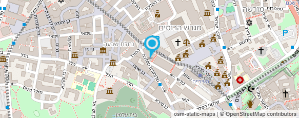 מפת הגעה אל פיצה  קראפט