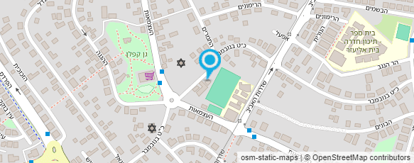 מפת הגעה אל שניצליית לב השכונה