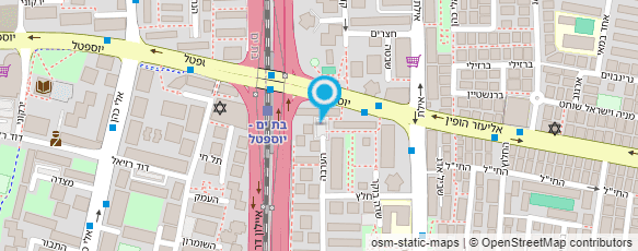 מפת הגעה אל נאור פרוייקטים במיזוג אוויר בע"מ