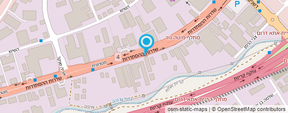 מפת הגעה אל גסנוב חיפה