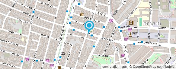 מפת הגעה אל ד"ר אודי בר