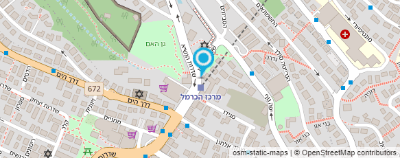 מפת הגעה אל קפה  נמרוד