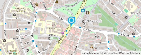 מפת הגעה אל יתד- רם