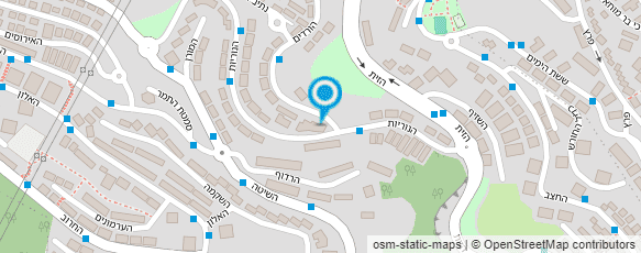 מפת הגעה אל מעיין הפיצה נשר