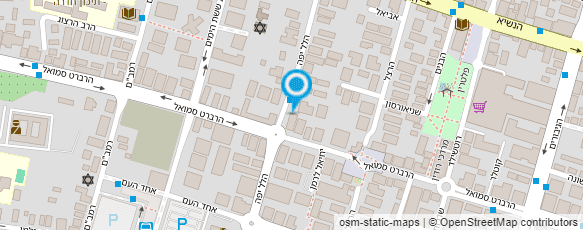 מפת הגעה אל עו"ד שחר בז'רנו