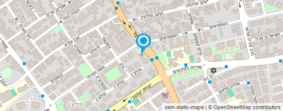 מפת הגעה אל פיצה מילצ'ין