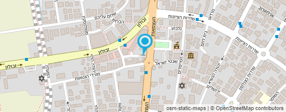 מפת הגעה אל פלאפל ברכה