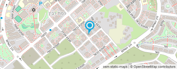 מפת הגעה אל פיצה משפחתית