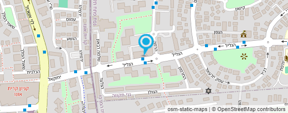 מפת הגעה אל פיצה ג'ולייט גני תקווה