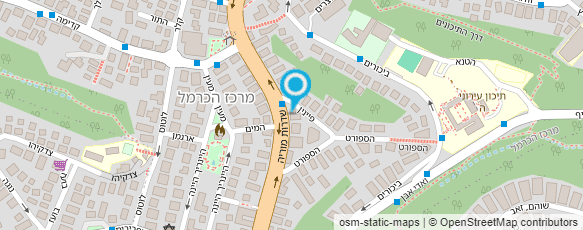 מפת הגעה אל מסעדת מאסה- masa