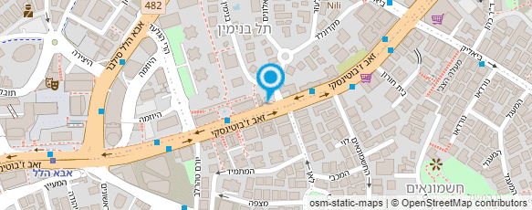 מפת הגעה אל ישראל וינברג עו"ד