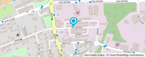 מפת הגעה אל מסעדת הבית אוכל בטעם של פעם