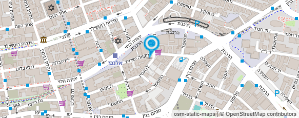 מפת הגעה אל סופר פיצה