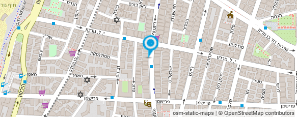 מפת הגעה אל ג'חנון של שבת