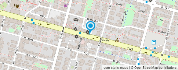 מפת הגעה אל מיסטיקס פיצה כפר סבא