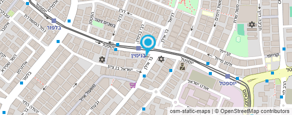 מפת הגעה אל ביס בפיתה