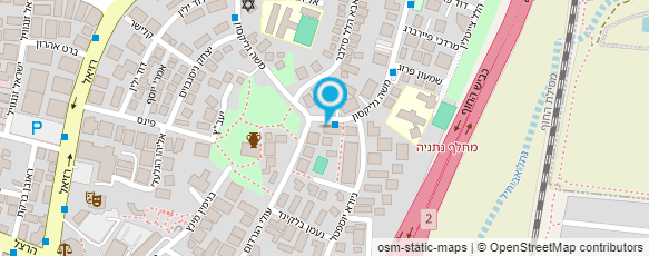 מפת הגעה אל פיצל'ה נתניה