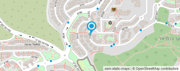 מפת הגעה אל מצבות משה