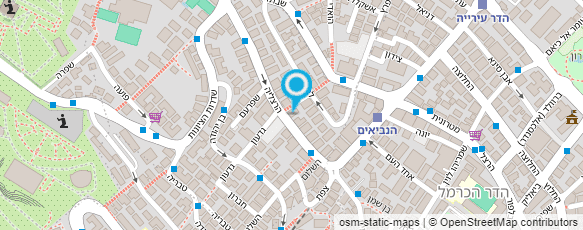 מפת הגעה אל פלאפל אוריון חיפה