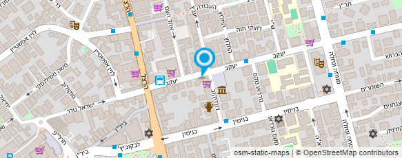 מפת הגעה אל עוגות דה לה פה רחובות