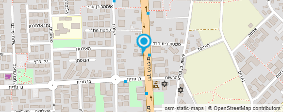 מפת הגעה אל גולדה הוד השרון