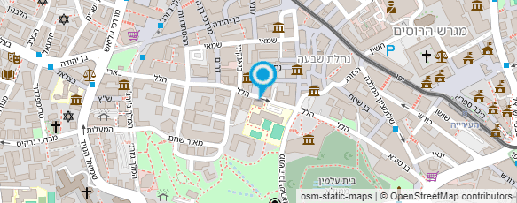 מפת הגעה אל חומי דרך החומוס ירושלים