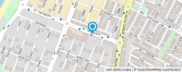 מפת הגעה אל רשת מאפיות אורן משי