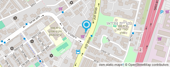 מפת הגעה אל בגט של מנצור נתניה