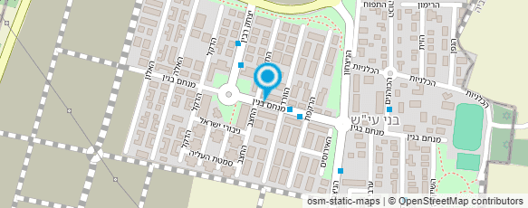 מפת הגעה אל גבע שמעון