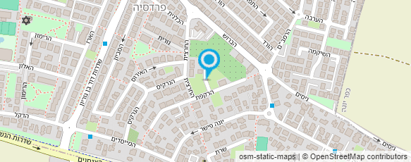מפת הגעה אל שדר טוביאס עירית