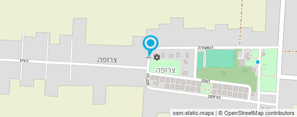 מפת הגעה אל סטודיו Hendis