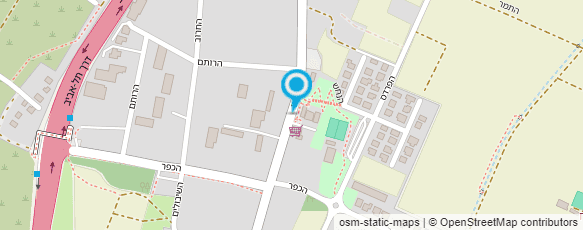 מפת הגעה אל Home Studio Rishpon