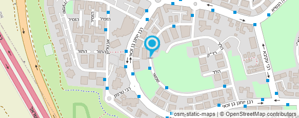 מפת הגעה אל השטיבל הספרדי המרכזי