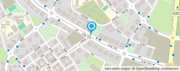 מפת הגעה אל אולפני צדוק